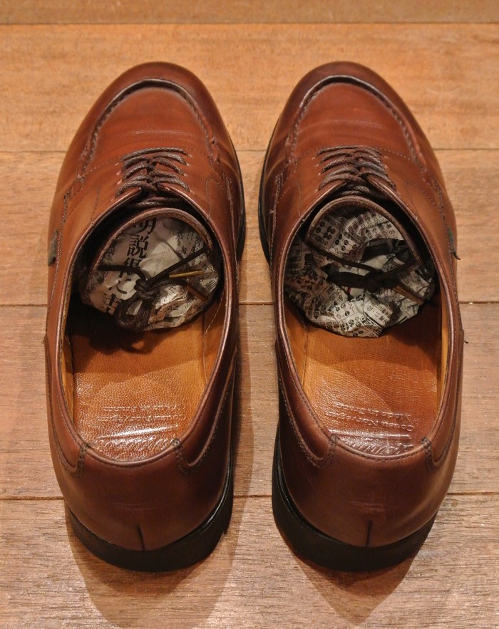 パラブーツ シャンボード(マロンカラー) UK8 ケアグッズ付 Paraboot