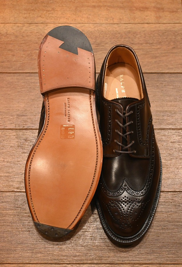 箱入り未使用品 クロケット&ジョーンズ製 ラルフローレン イングランド