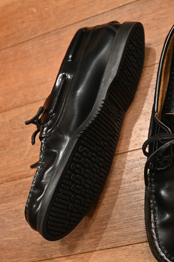 EXCELLENT USED PARABOOT (パラブーツ) BIRTH デッキシューズ ガラス