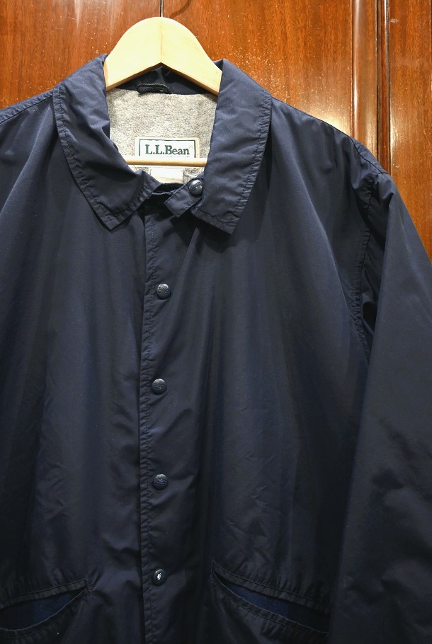 80-90s VTG/USED L.L BEAN LLビーン コーチジャケット (NAVY/Lくらい