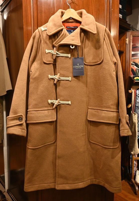 未着用品 LONDON TRADITION フードなし ダブルブレスト ダッフルコート