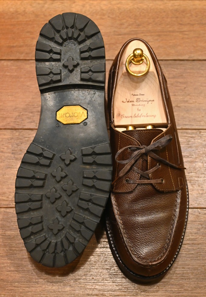 Jalan Sriwijaya ジャランスリワヤ ダービー モカシン デッキシューズ