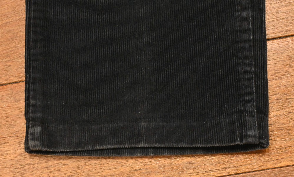 87 Levi's 519-1558 コーデュロイパンツ(BLACK/表記W33 実寸W32 L27.5