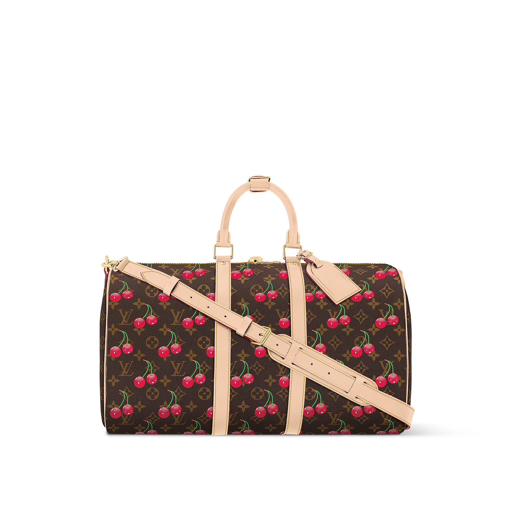 Louis Vuitton LV x TM Cherry Keepall Bandoulière 45 M13764– TC