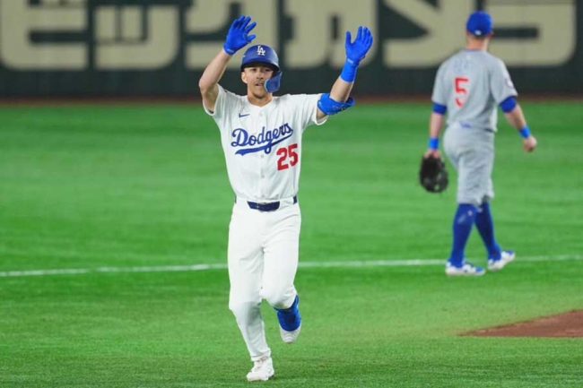 ドジャース選手妻の東京D観戦のおつまみ「美味しいよね」 わずか500円