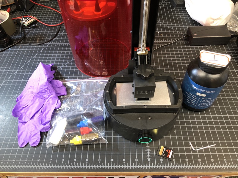 SparkMaker Mini Desktop SLA 3D printer review - The Gadgeteer