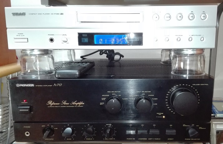Pioneer A-717 [1]：◇ゆる～いオーディオ修理の追憶（その51：腰が