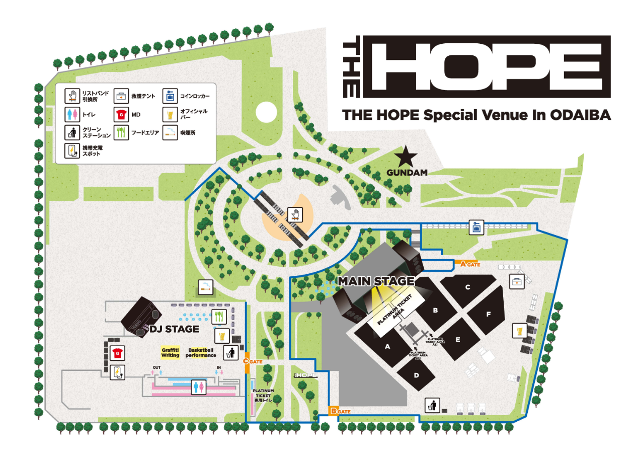 THE HOPE | 日本最大級のHIPHOPフェスティバル。