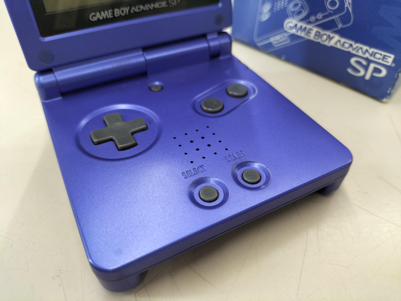 Nintendo Gameboy Advance SP Blue AGS-S-ZBA Used in Japan – The