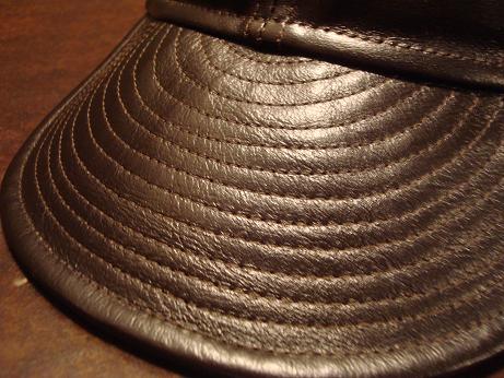 レザーメカニックキャップ(MA15116) - ザ・リアルマッコイズ茨城