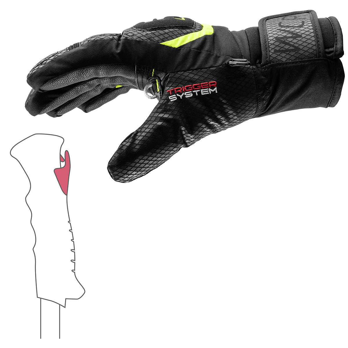 Leki WCR Team 3D Junior Glove – Beginner Race Glove – Race Place