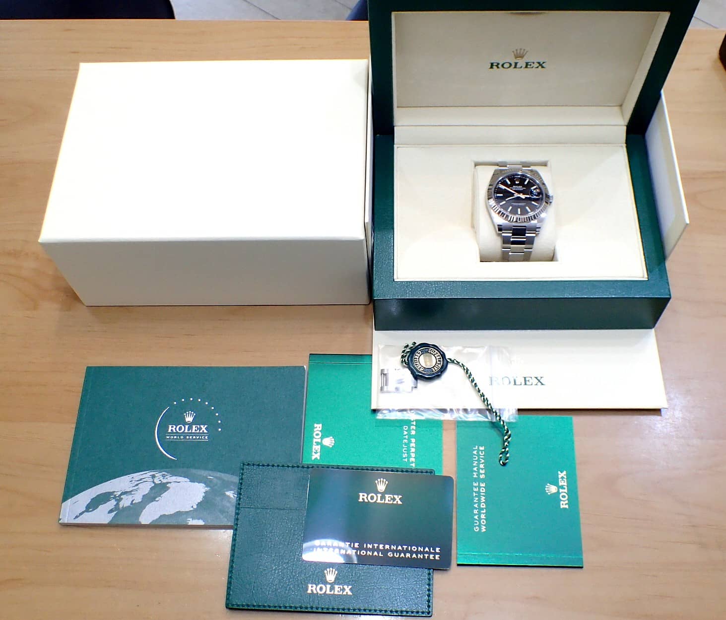 新古品【ROLEX】ロレックス デイトジャスト41 Ref.126334 WG/SS