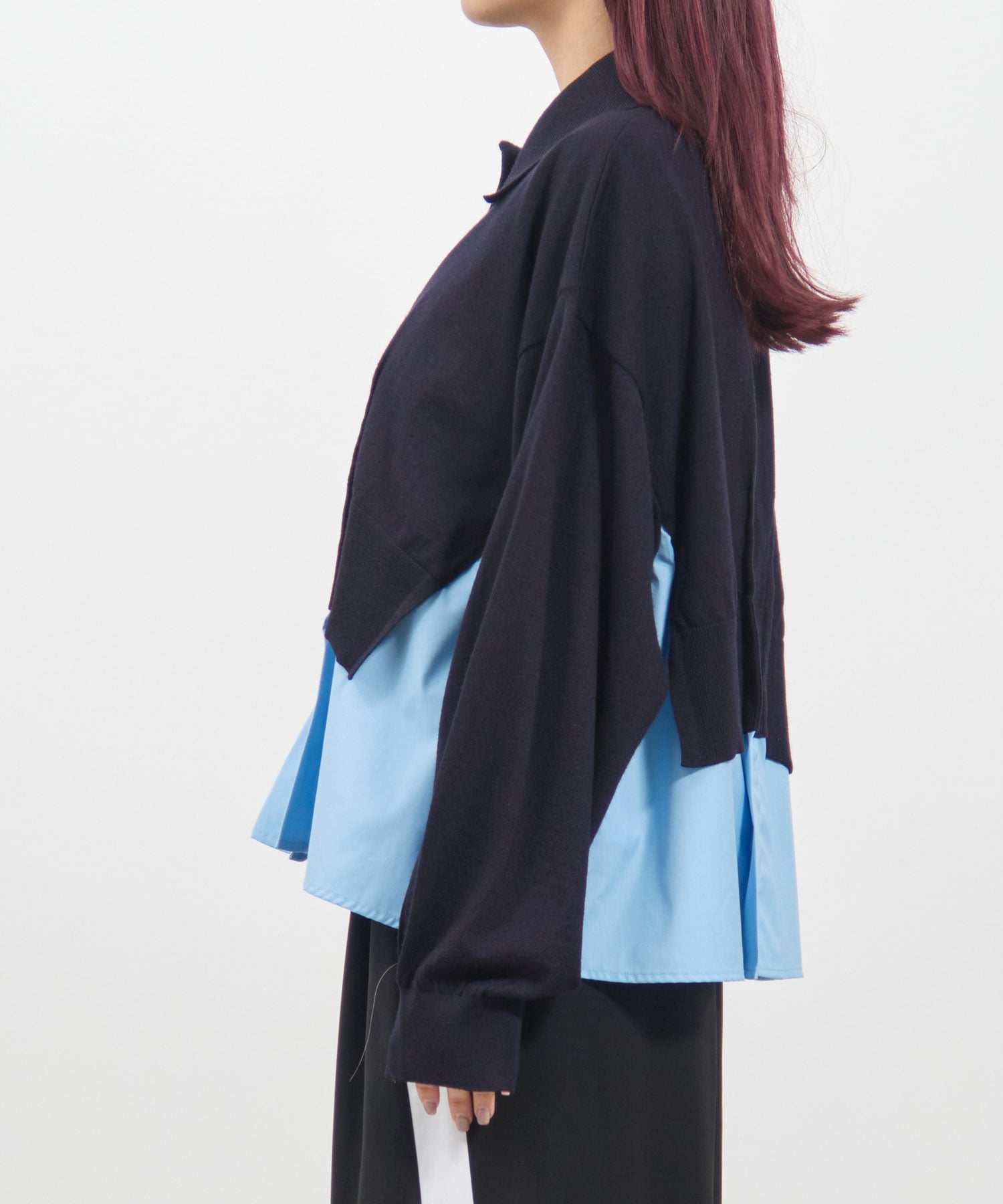FAKE-LAYERED CARDIGAN｜ENFOLD（エンフォルド）正規取り扱い通販｜THE