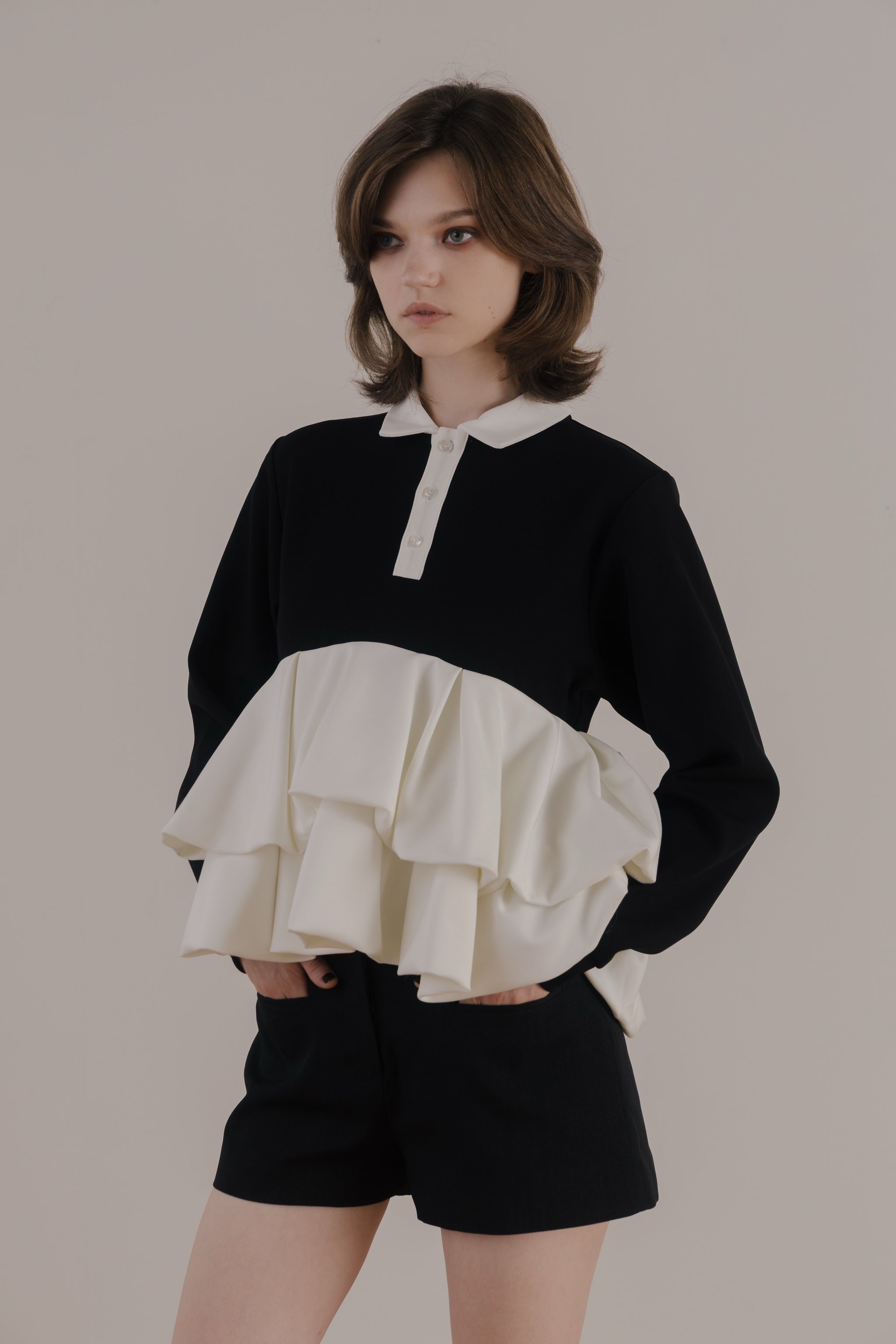 Hydra Peplum Tops – THE TOÉ