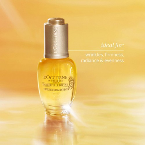 Divine Youth Oil L'Occitane | Anti-Ageing - TheTwoBarbers