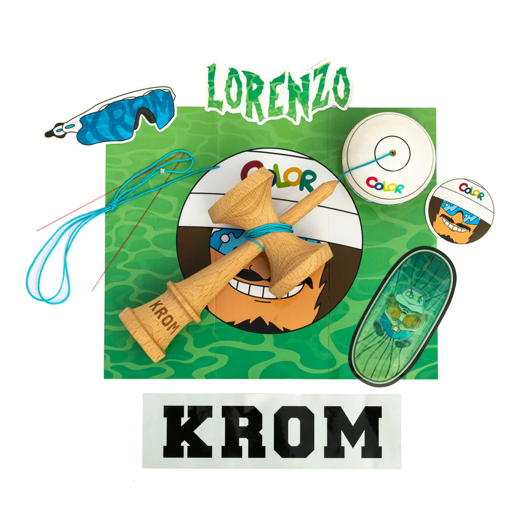 Krom Lorenzo Signature Mod Kendama – The Vault Fingerboards