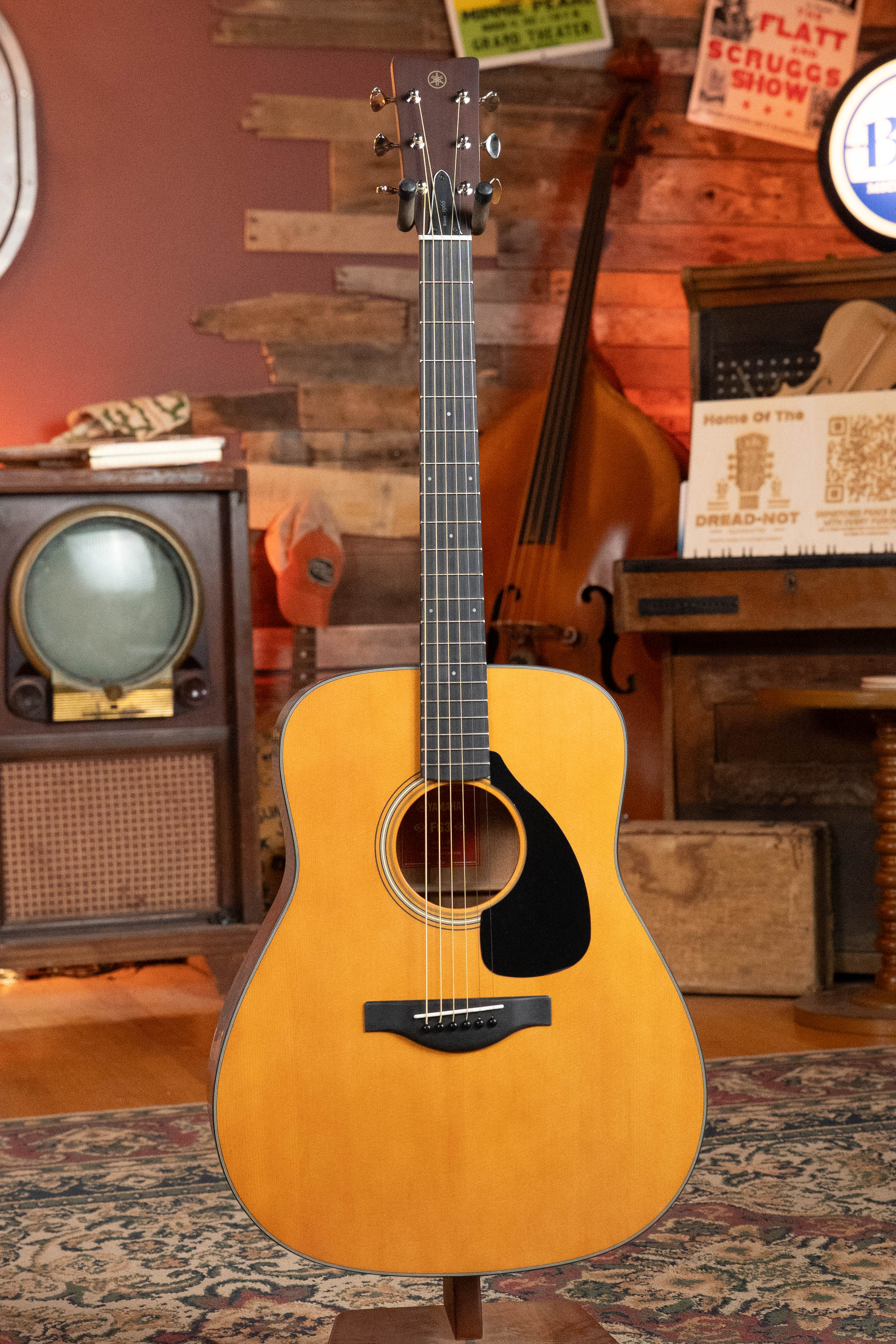 Yamaha FG3 Spruce/Mahogany Red Label Dreadnought Acoustic Guitar #1043