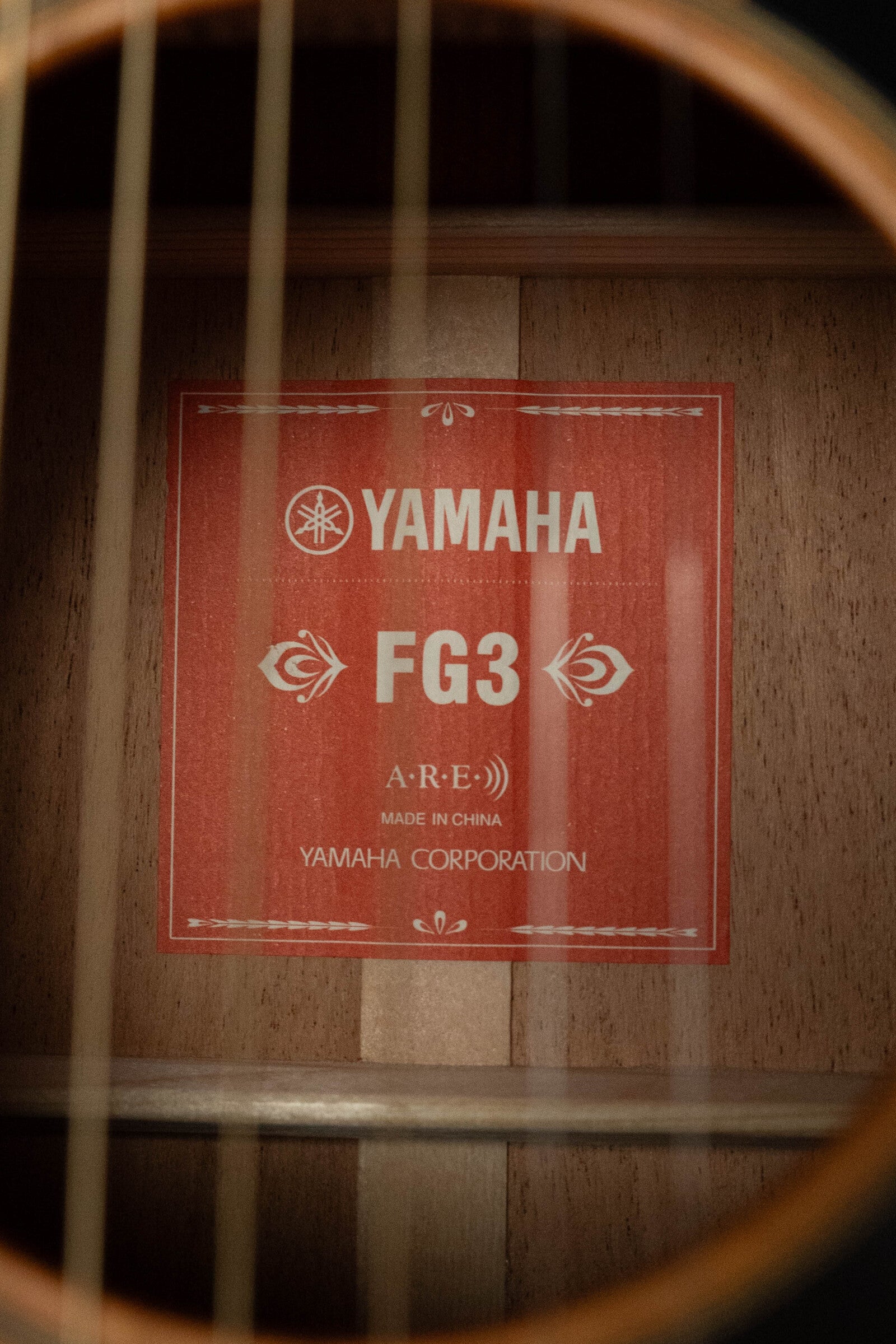 Yamaha FG3 Spruce/Mahogany Red Label Dreadnought Acoustic Guitar #1278