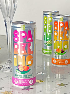 ALO Sparkling Passion Fruit & Peach Carbonated Aloe Vera Juice