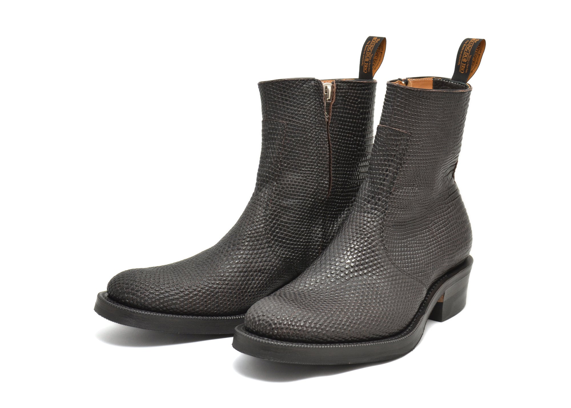 GLEANERS ZIP -Lizard – THE BOOTS SHOP ONLINE