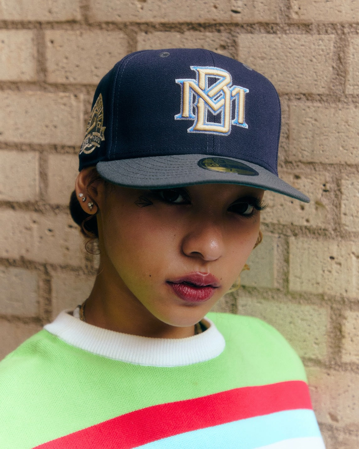 THE CAP 59FIFTY TRADITIONAL NAVY ミルウォーキー・ブルワーズ