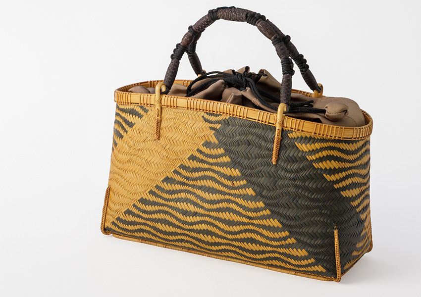 表情豊かな竹細工のバッグ 竹巧彩（大分） || THE COVER NIPPON