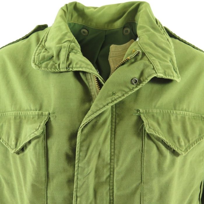 Vintage 80s Authentic Alpha Industries M-65 Field Jacket Coat