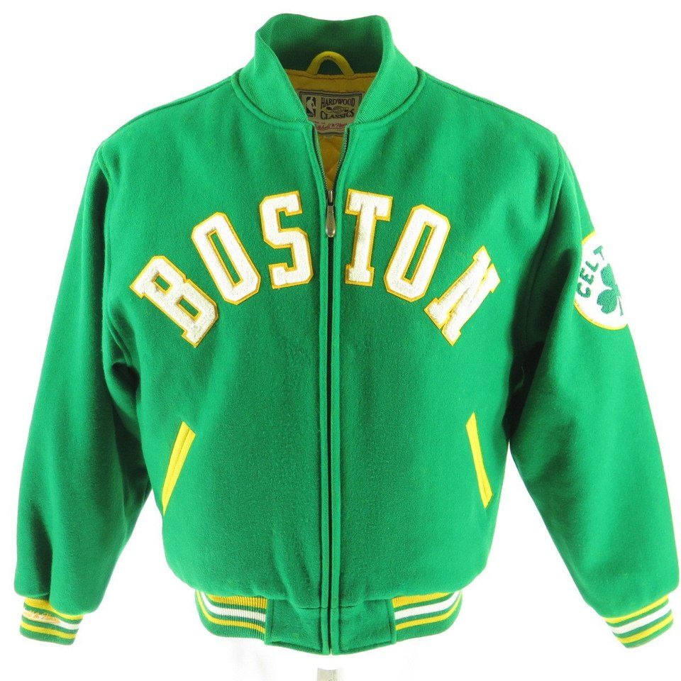 Mitchell Ness Hardwood Celtics Jacket 44 Long Boston NBA