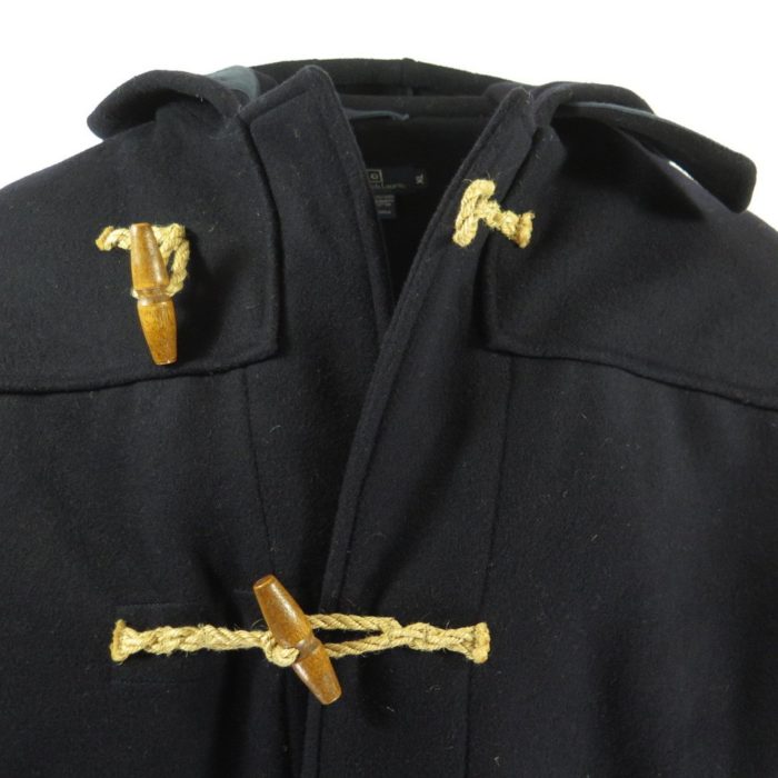 Polo Ralph Lauren Duffle Overcoat XL Deadstock Wool Coat USA Made