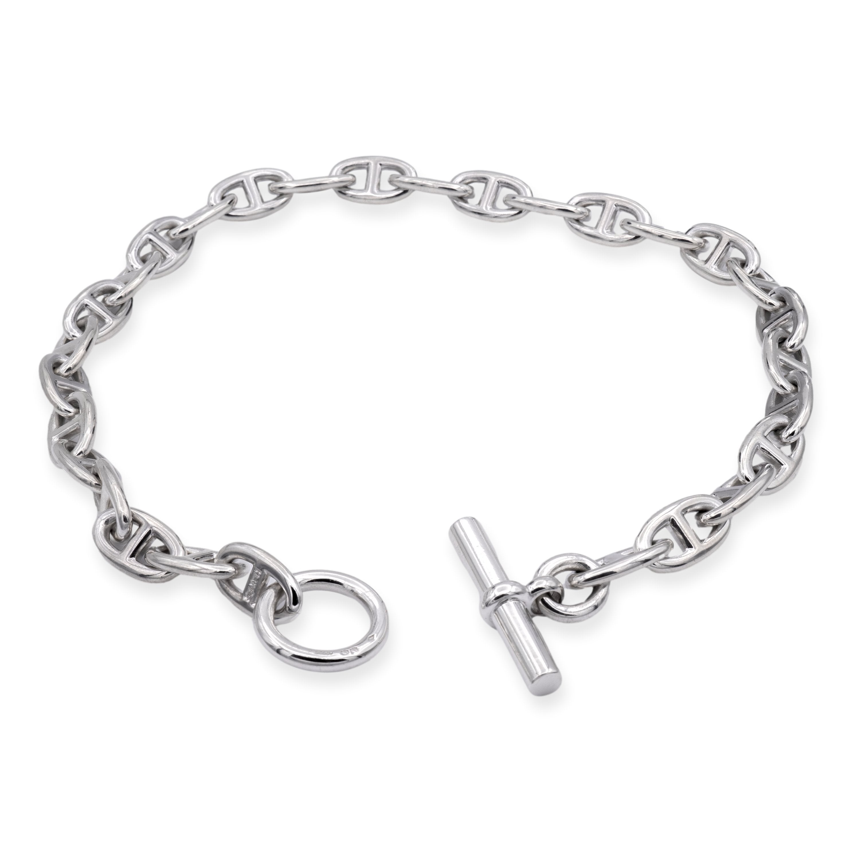 Order Vintage Hermes Chaine D'Ancre Sterling Silver Large Link