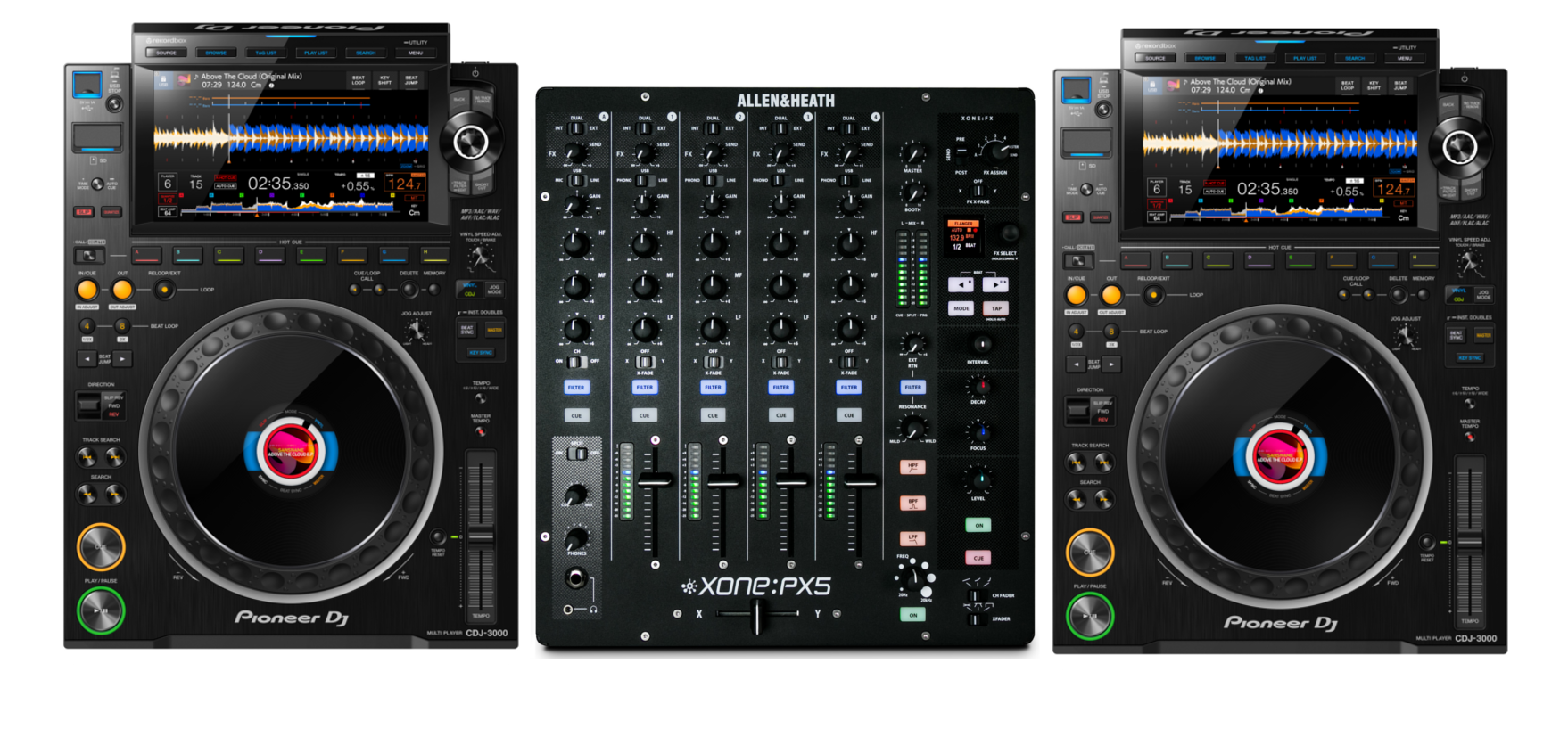 Pioneer DJ CDJ-3000 + Allen & Heath XONE:PX5 Bundle @ The DJ Hookup