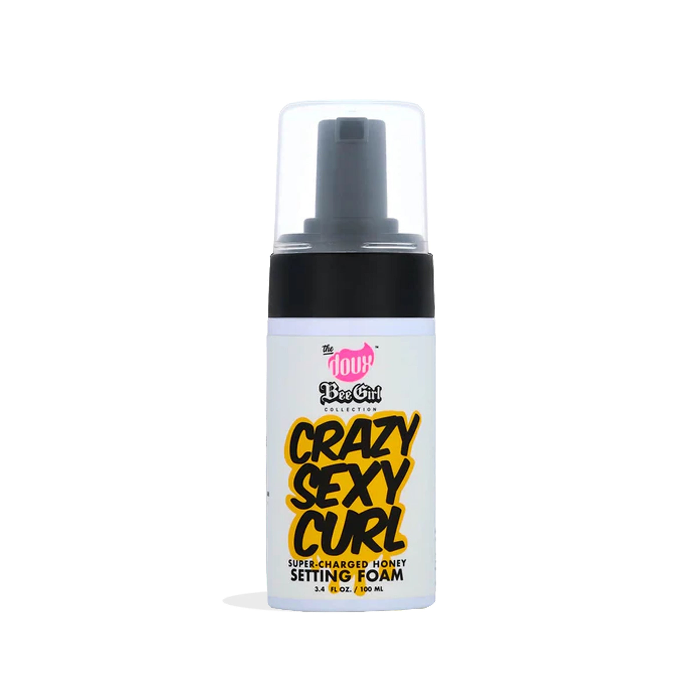 CRAZYSEXYCURL™ Honey Setting Foam - Travel Size 3.4oz | The Doux