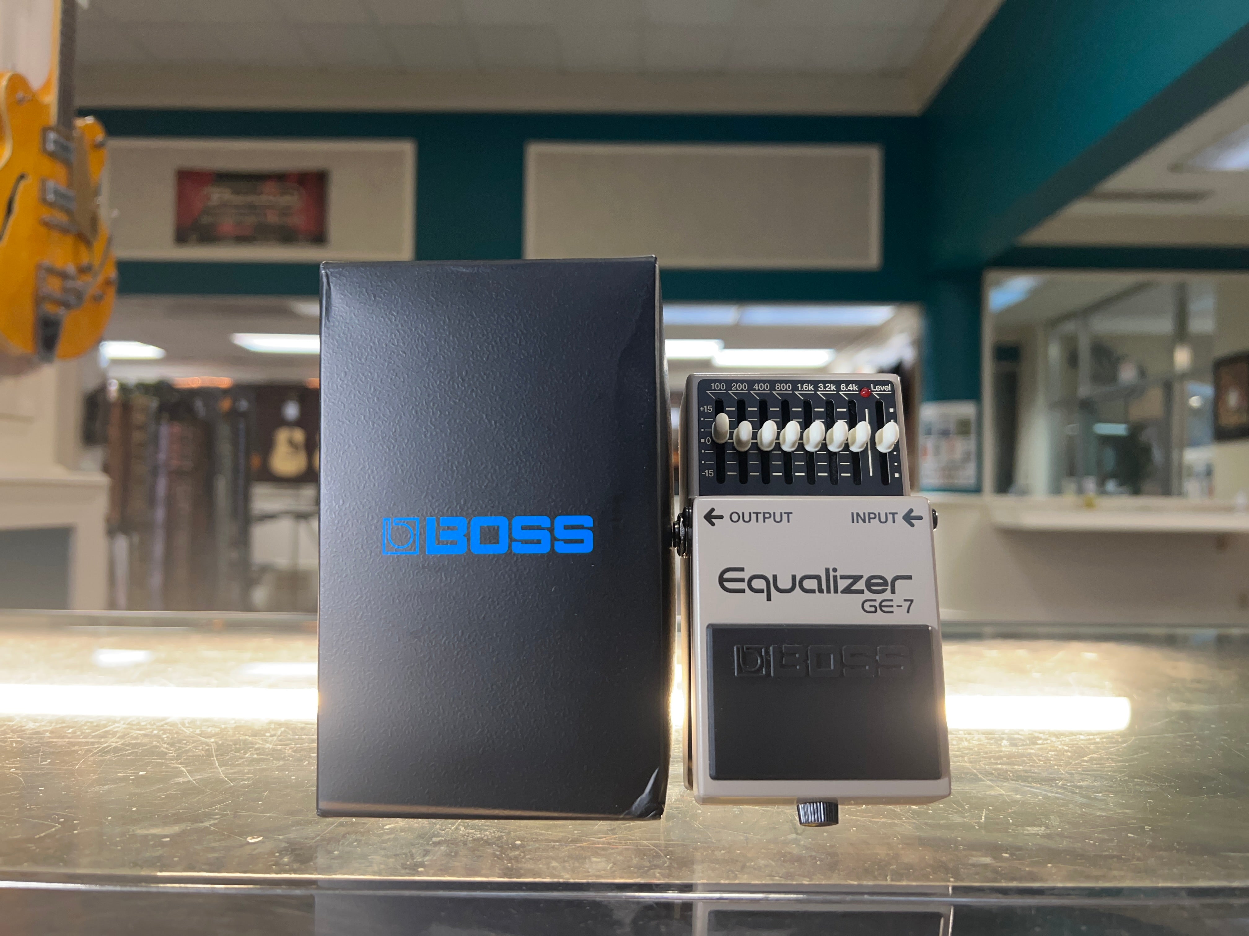 Boss GE-7 Graphic EQ pedal – The Guitar Vault