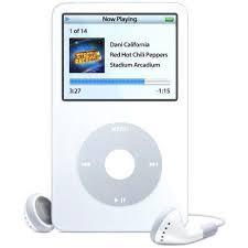 5th Generation iPod Classic 30GB White, Refurbished Like new – The