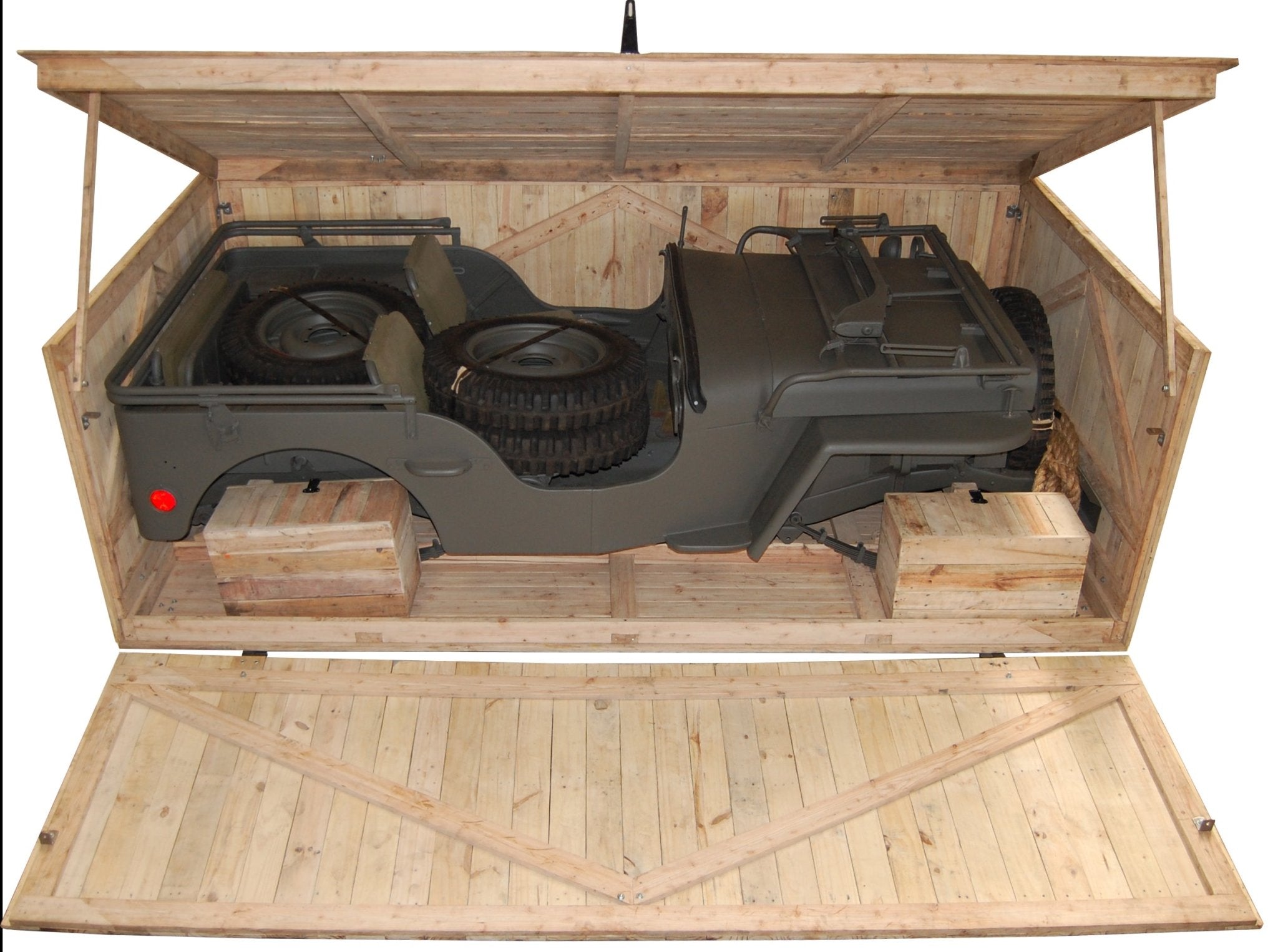 Jeep in a Crate, 1941-1945 Willys MB or GPW Kit – The JeepsterMan