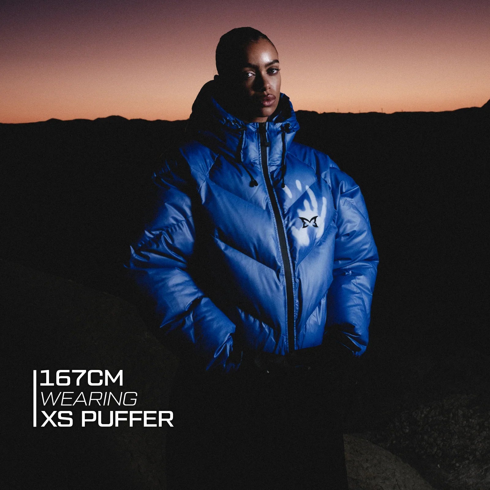 Mertra Heat Reactive Puffer (Blue) – MERTRA