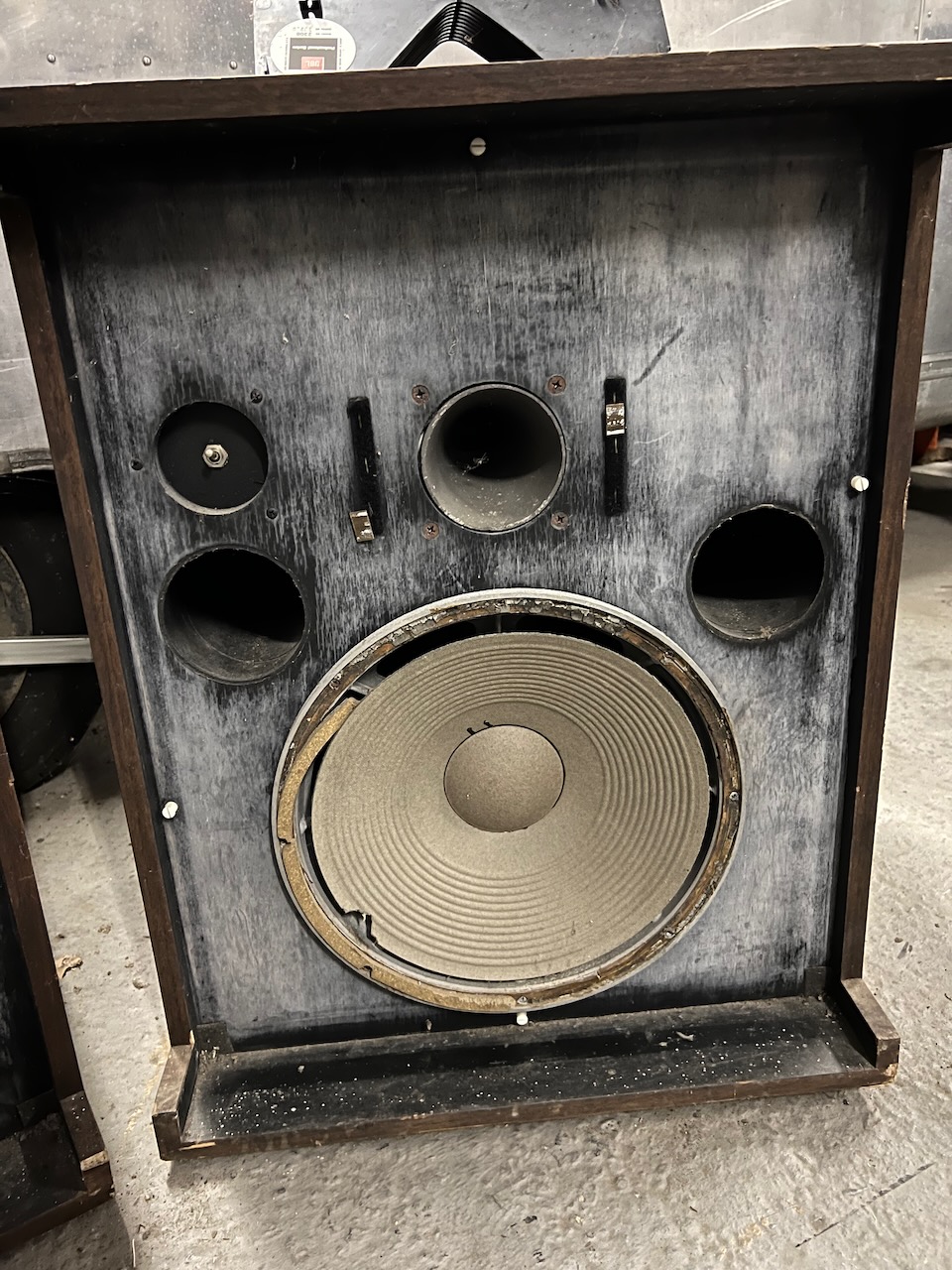 Vintage 1970s JBL 4320 3 Way Studio Monitors Ronnie Lane Studios -