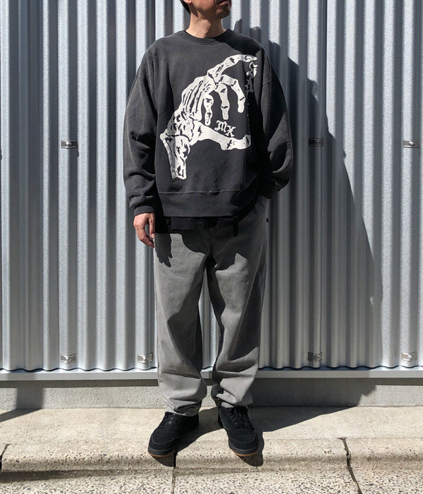 SAINT MICHAEL/CREW SWT/BONE SAINT/BLACK