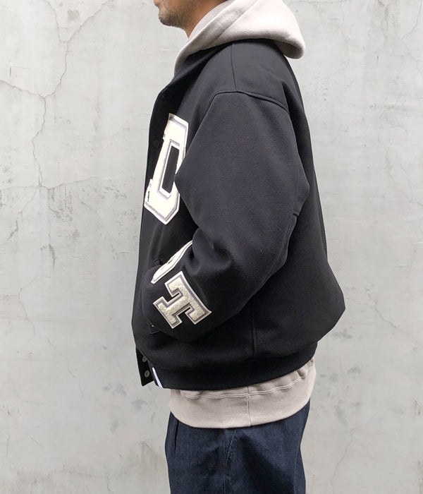 DESCENDANT/SQUAD VARSITY JACKET (BLACK)
