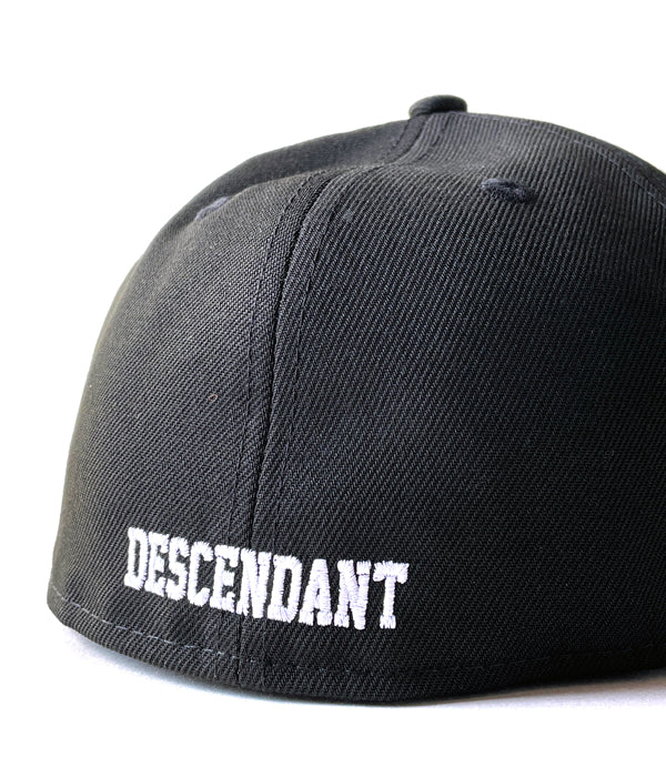 DESCENDANT/LETTERED LP 59FIFTY NEWERA (BLACK)