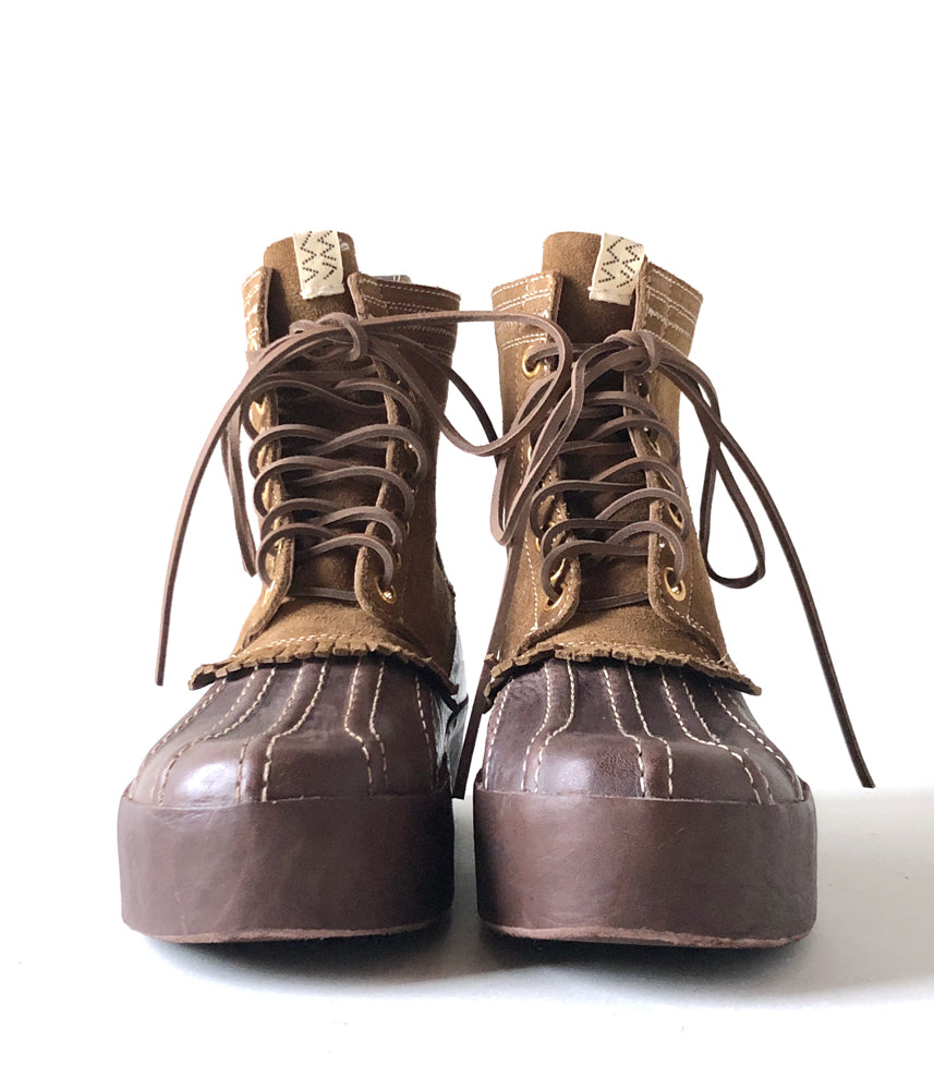visvim/DECOY DUCK BOOTS-FOLK (DK.BROWN)