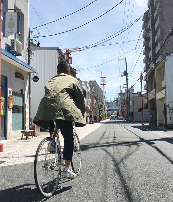 DESCENDANT/D-51M NYLON JACKET (OLIVE DRAB)