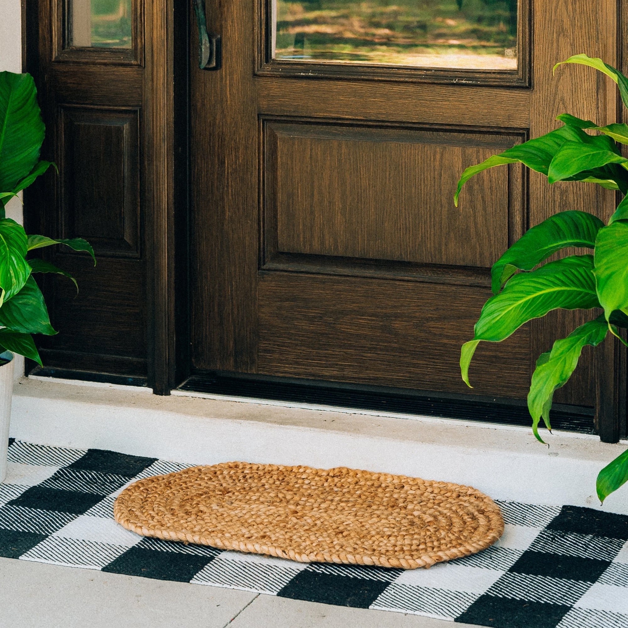 Rope Oval Natural Woven Doormat – Theodore Magnus