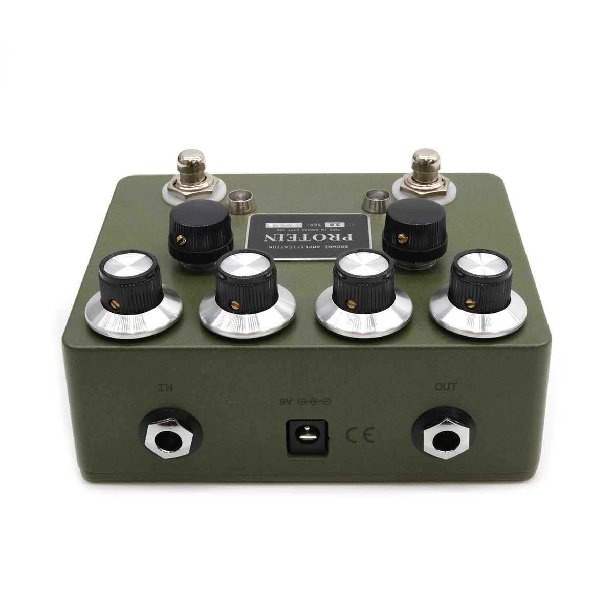 Browne Amplification PROTEIN DUAL OVERDRIVE V3 Green オーバードライブ