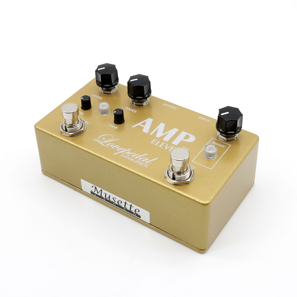 Lovepedal AMP ELEVEN GOLD オーバードライブ