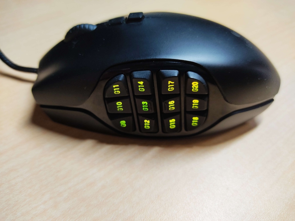 開封、レビュー】ロジクール マウス G600t（G600）【評判、口コミ