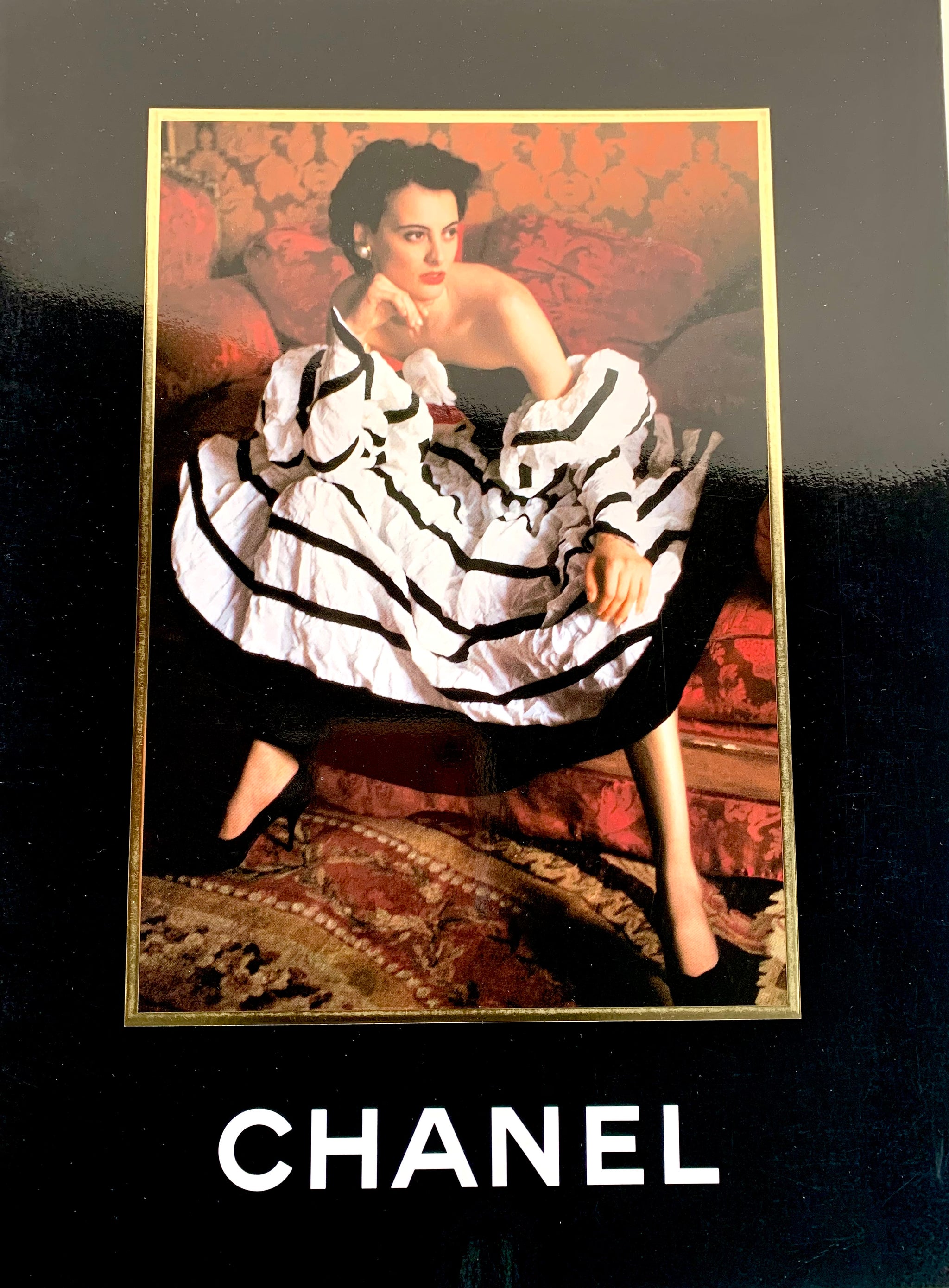 CHANEL 1986 1987 AUTUMN WINTER CATALOGUE INÈS DE LA FRESSANGE