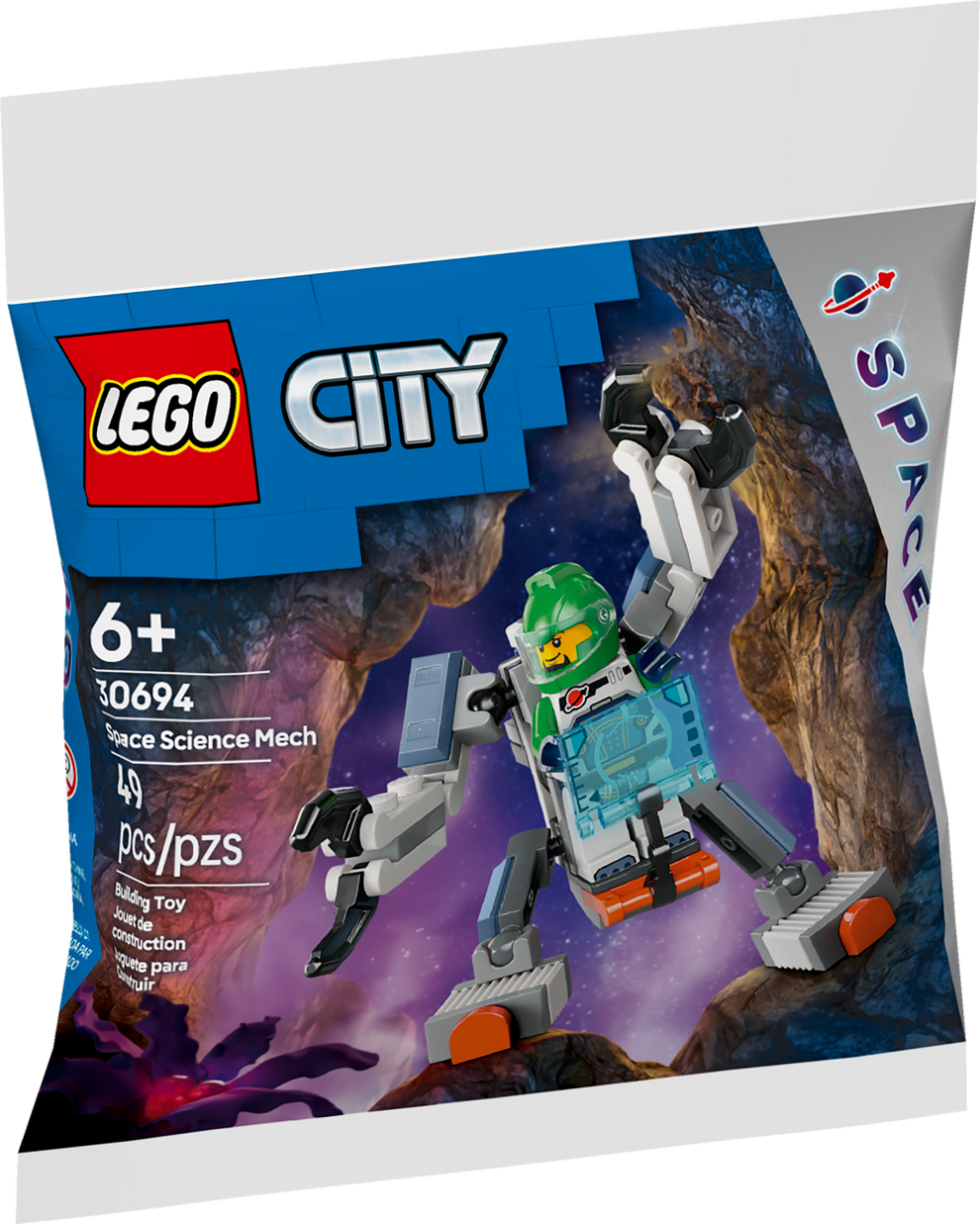 LEGO® City Space Science Mech 30694 – The Pieceful Project