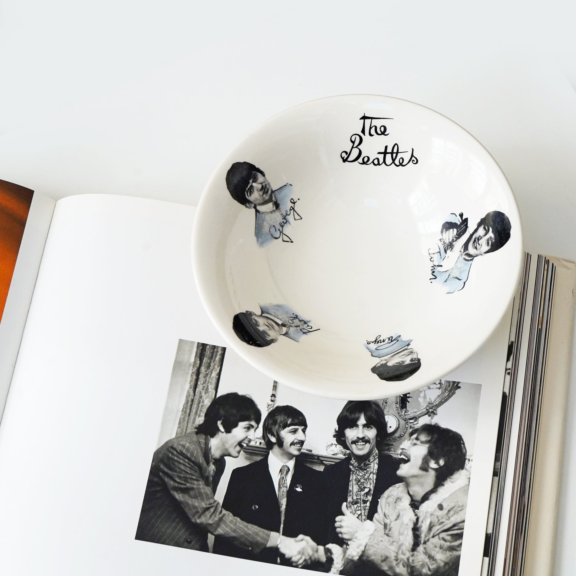 1960s Beatles Cereal Bowl / ビートルズ ヴィンテージ絵皿