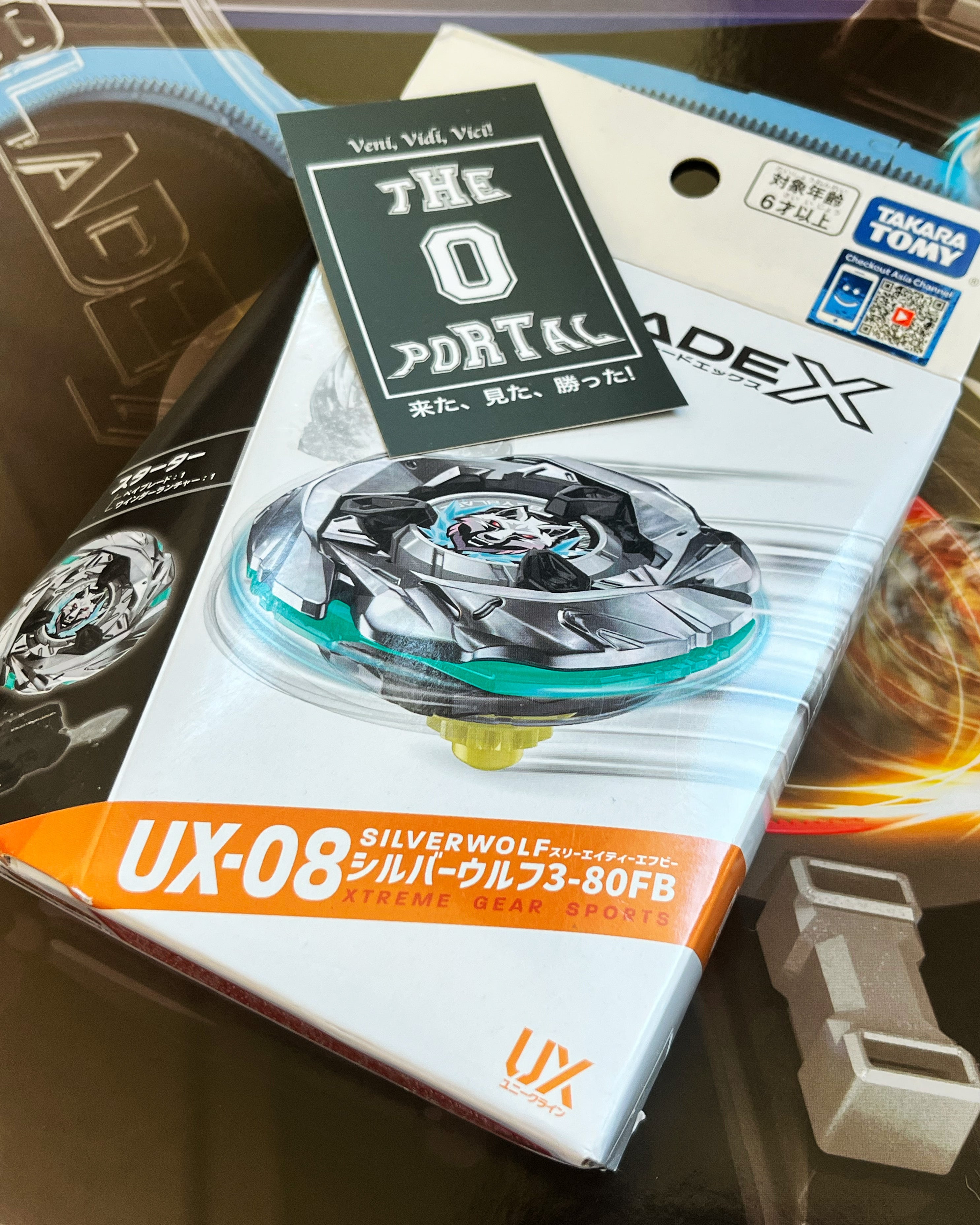 Takara Tomy Beyblade X UX-08 Silver Wolf 3-80FB – ThePortal0 Beyradise